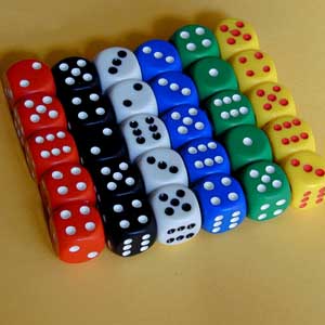 Dice set of 30 pieces (TS0012)