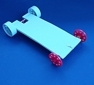 Rubber band powered vehicle   each   (TS0122)