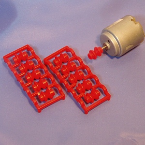 Pulley: plastic micro-pulley: Pk/20  (TS0201)