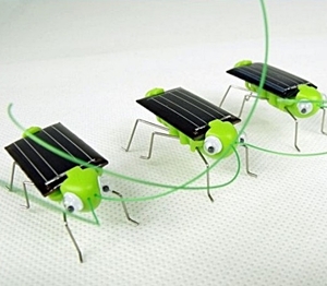 Solar powered Grasshopper Toy (TS0231) Pk/10