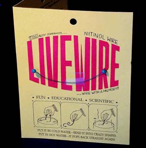 Live wire  Nitinol wire (TS0307)
