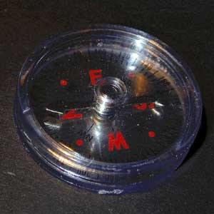 Compass magnetic. Pk/10  (TS0316)