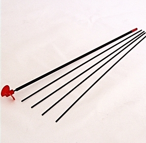 Propeller boat: two blade on a  long carbon fibre shaft and carbon fibre tube (TS0409L)