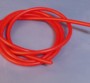 Super-flexi RED Silicone tube for 2mm drive shaft.  Per/metre (TS0410)