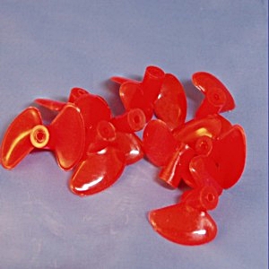 Boat propeller plastic two blade 30mm dia.  Pk/20 (TS0794A)